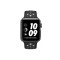 ساعت هوشمند اپل واچ سری 2 نایک پلاس مدل 42 میلی متری MQ182 با بند ورزشی نایک مشکی  و بدنه آلومینیومی خاکستری